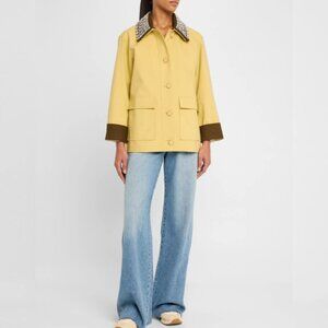 Veronica Beard Arlen Embellished Dickey button placket Jacket